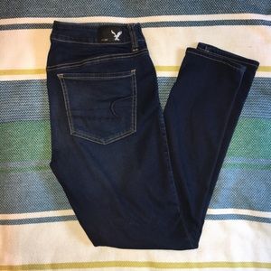 American Eagle Dark Wash Jegging